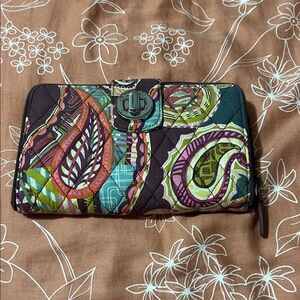 Colorful Quilted Women's Wallet